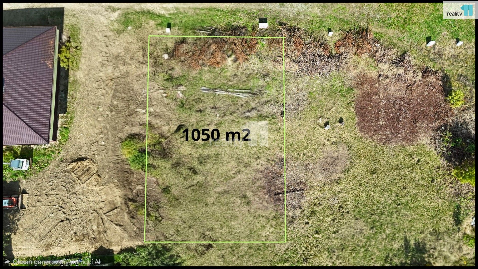 Pozemek pro bydlení, 1 050 m²