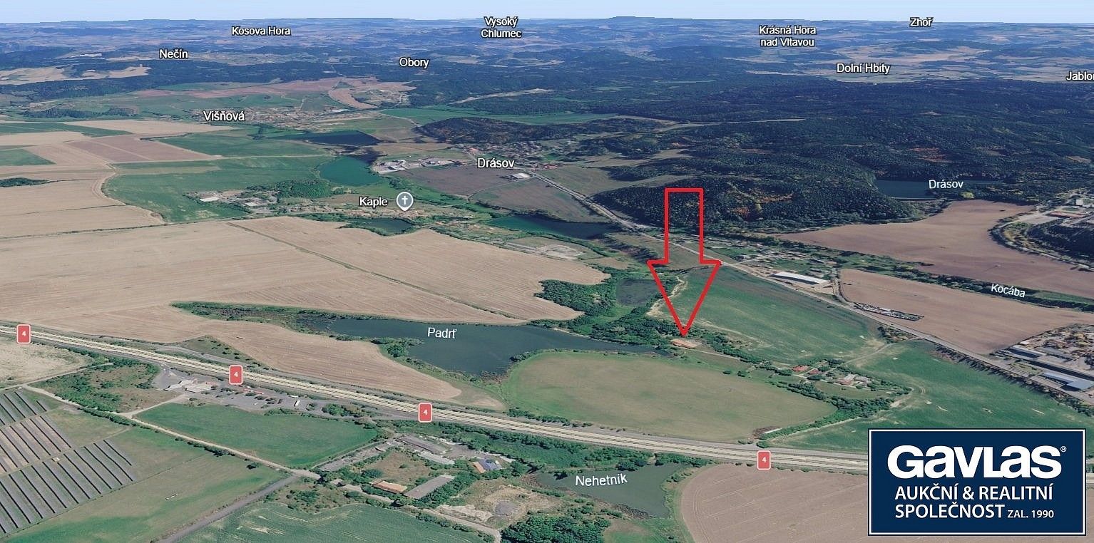 Prodej pozemek pro bydlení - Drásov - Skalka, okres Příbram, Středočeský kraj - 2