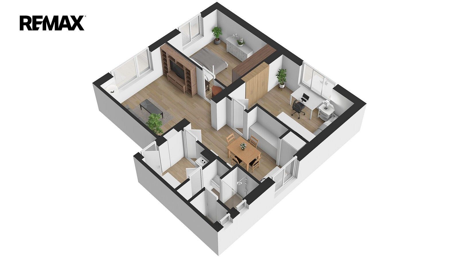 Byt 3+1 · 64 m² · Družstevní, Plzeň - Jižní Předměstí - 4