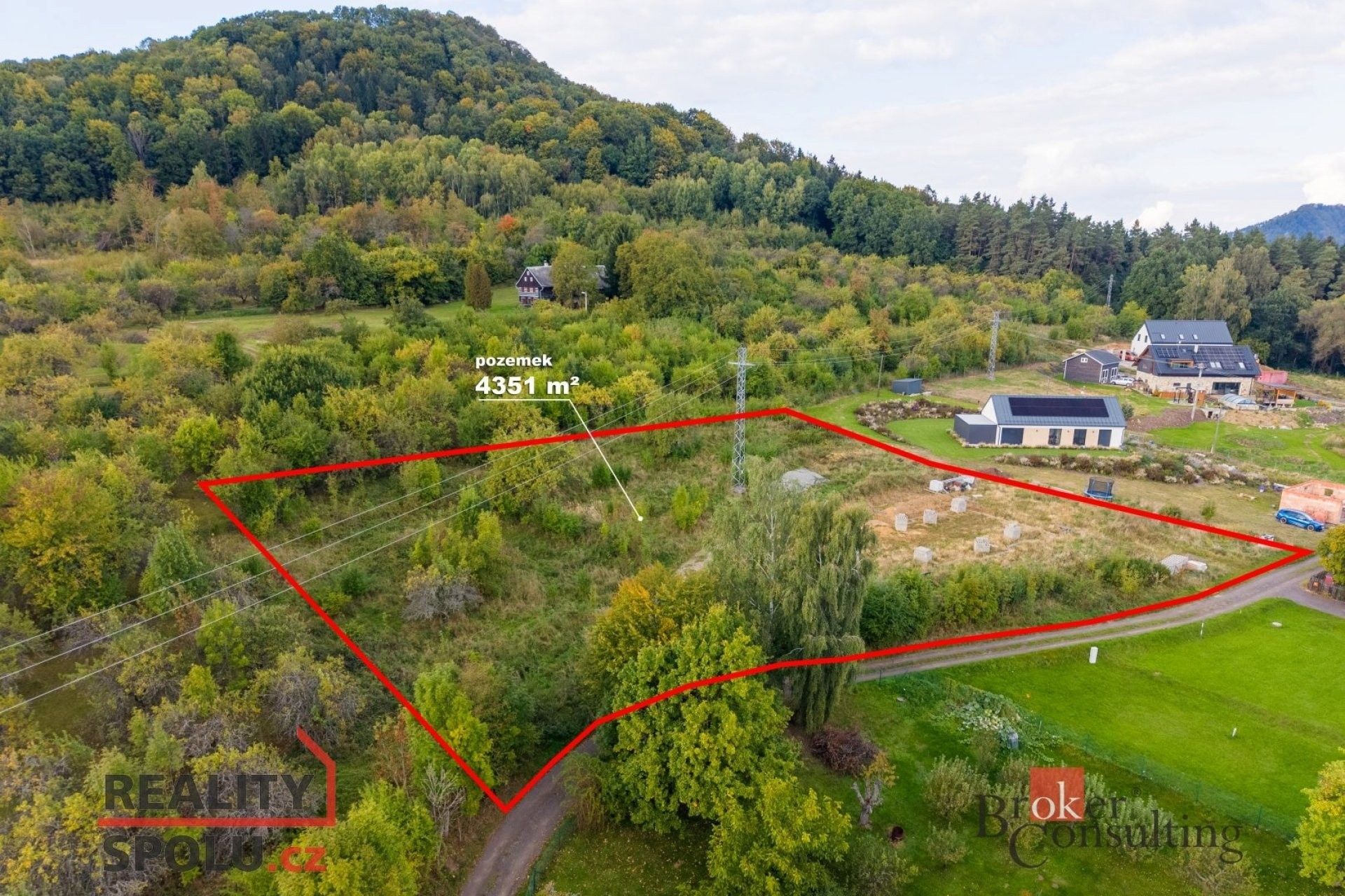 Pozemky pro bydlení, Svojkov, 4 351 m²