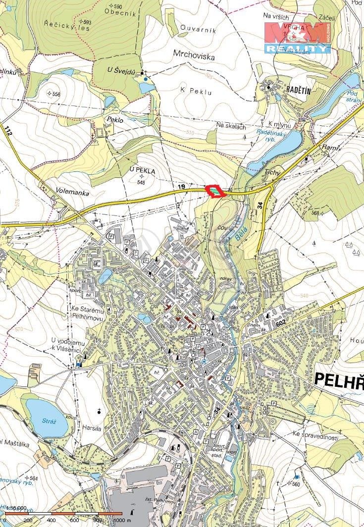 Prodej zemědělský pozemek - Pelhřimov, 393 01, 3 055 m²