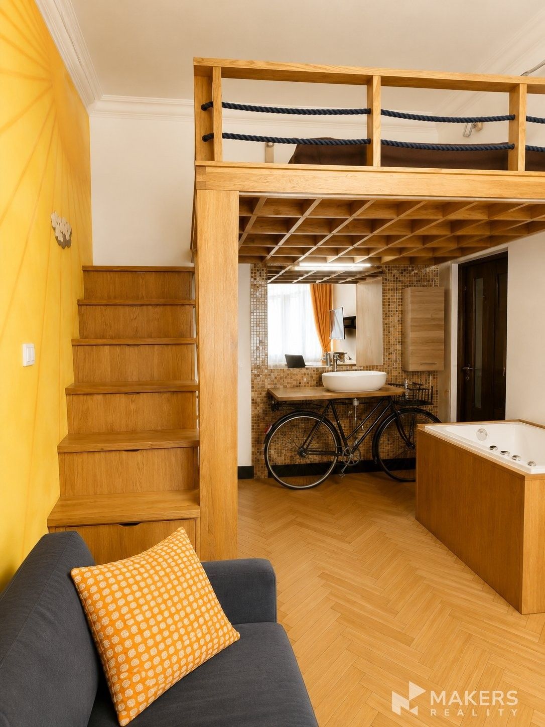 Byt 1+1 · 32 m² · Hálkova, Praha - 3