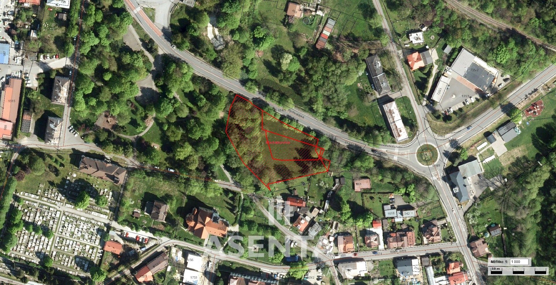 Pozemky pro bydlení, Rychvaldská, Ostrava