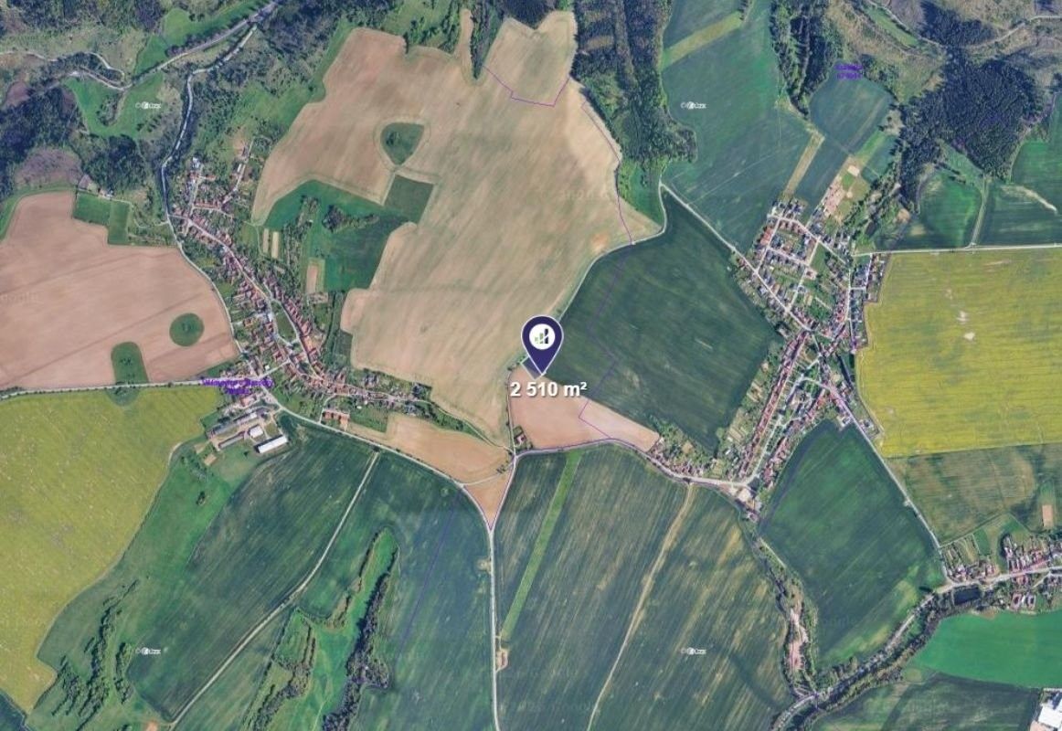 Prodej zemědělský pozemek - Vilémovice, 2 510 m²