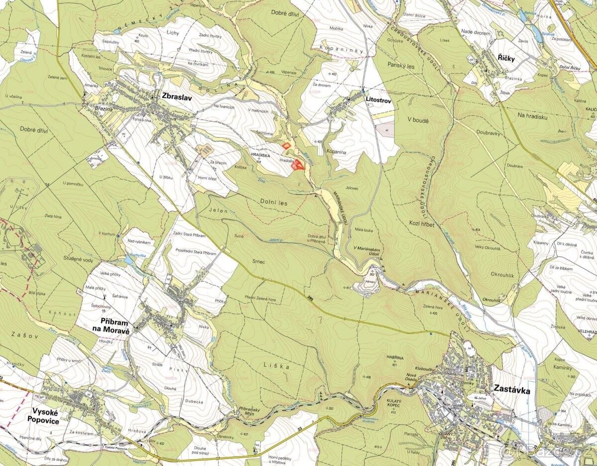 Prodej pozemek pro bydlení - Zastávka u Brna, 664 84