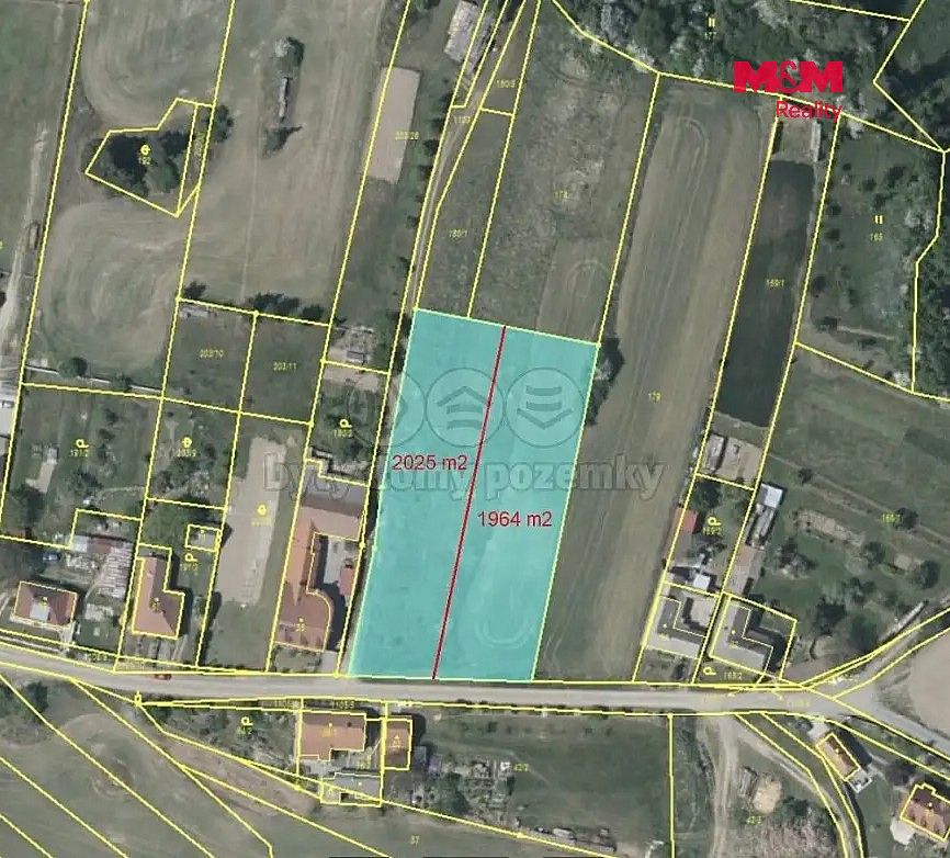 Prodej pozemek pro bydlení - Studnice, okres Třebíč, Kraj Vysočina - 5