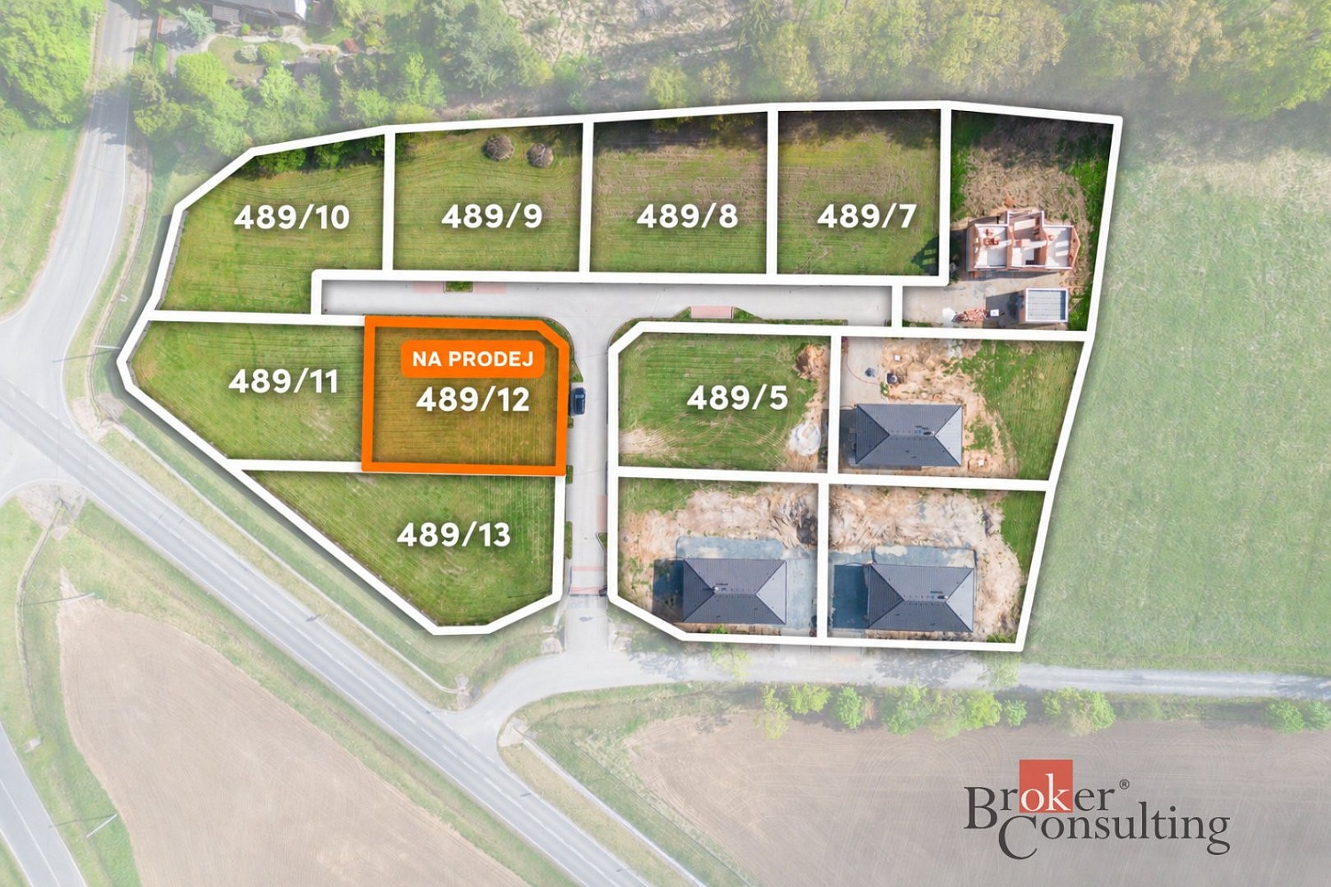 Pozemek pro bydlení, 859 m²