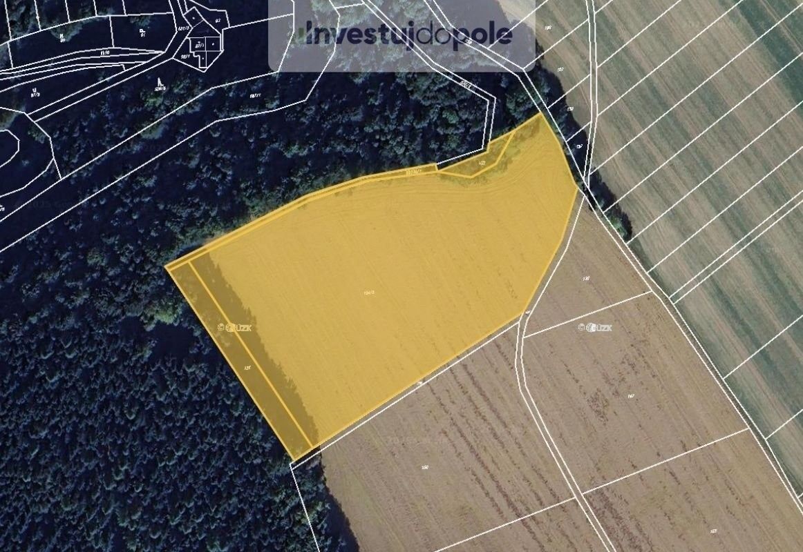Zemědělské pozemky, Dolní Dobrouč, 1 809 m² - 1