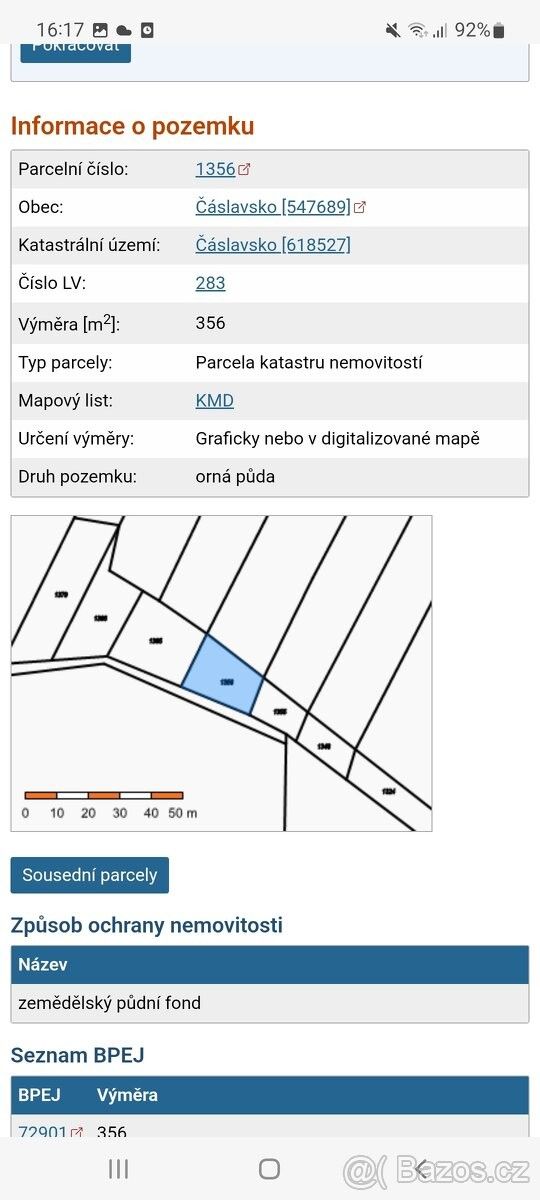 Pozemky pro bydlení, Vlašim, 258 01