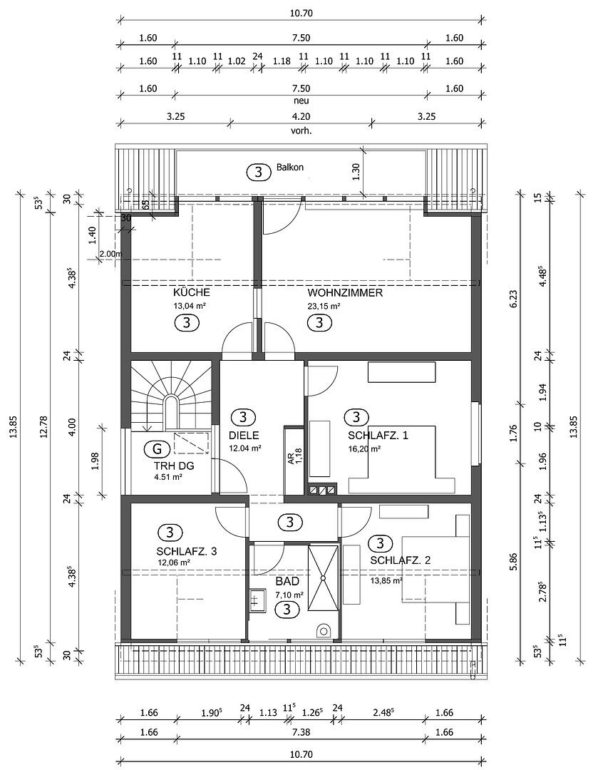 4+1, , Porýní-Falc, 103 m² - 1