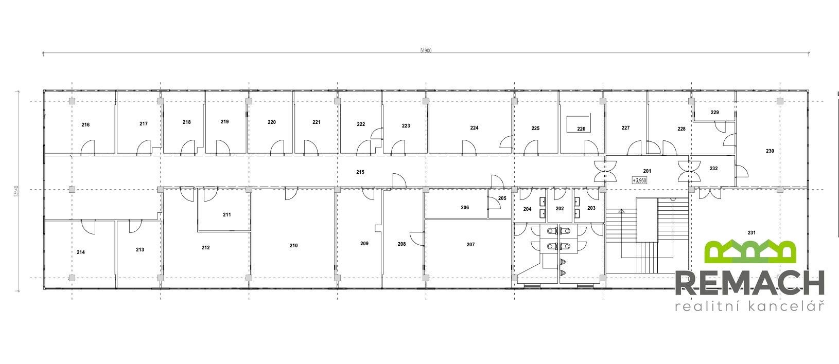 Kancelář · 500 m² · Na Záhonech, Kunovice - 3