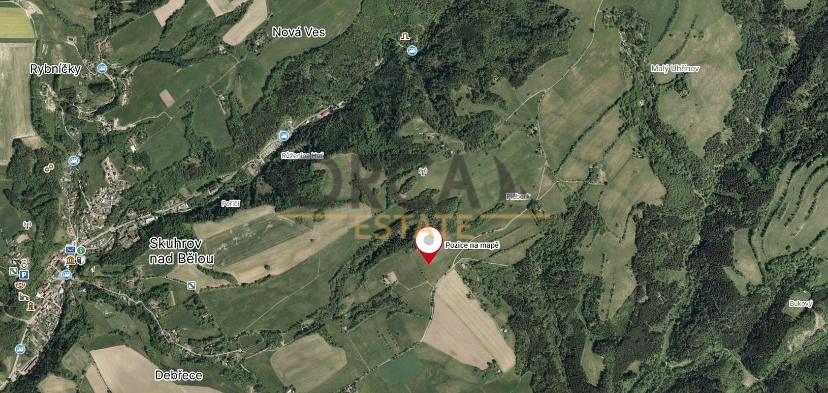 Prodej pozemek - Liberk, okres Rychnov nad Kněžnou - 2