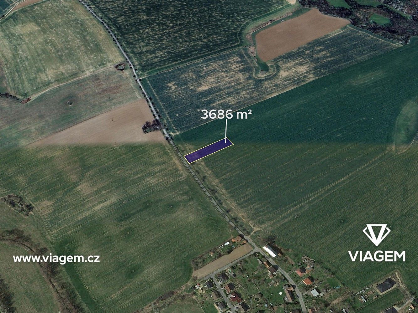 Zemědělský pozemek, 921 m²