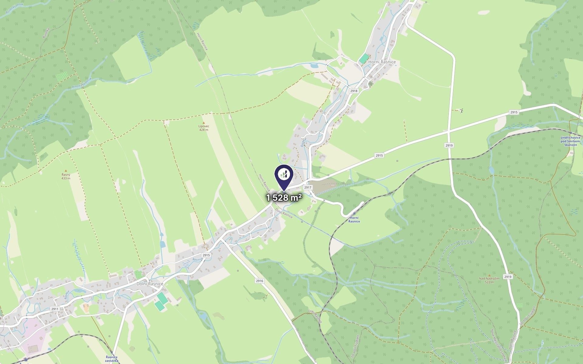 Pozemek pro bydlení · 1 528 m² · Horní Řasnice - 3