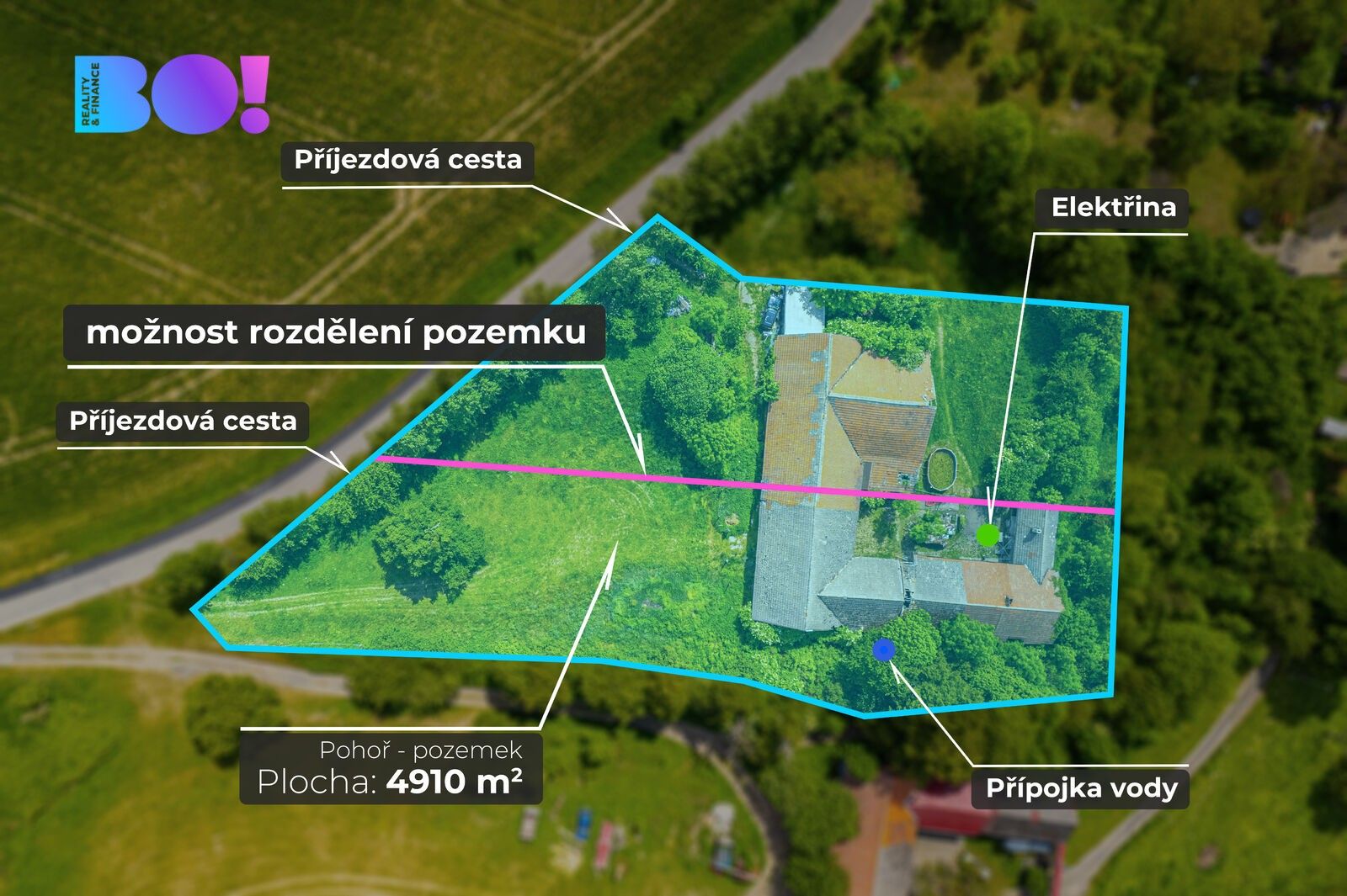 Pozemek pro bydlení · 4 910 m² · Odry Pohoř - 3
