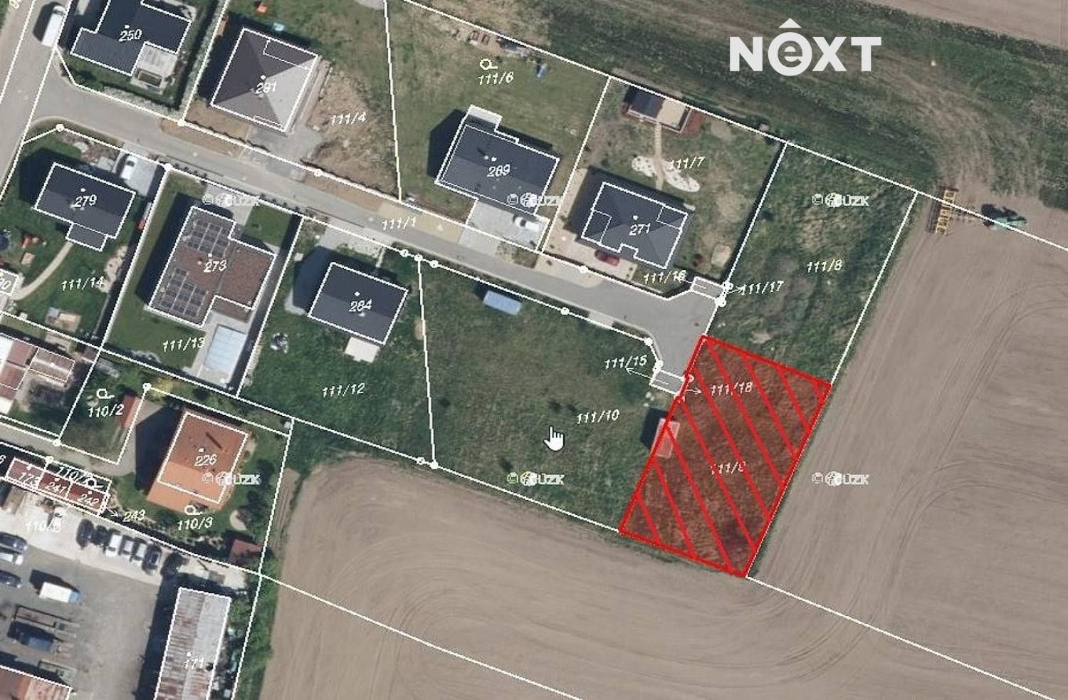 Pozemky pro bydlení, Bylany