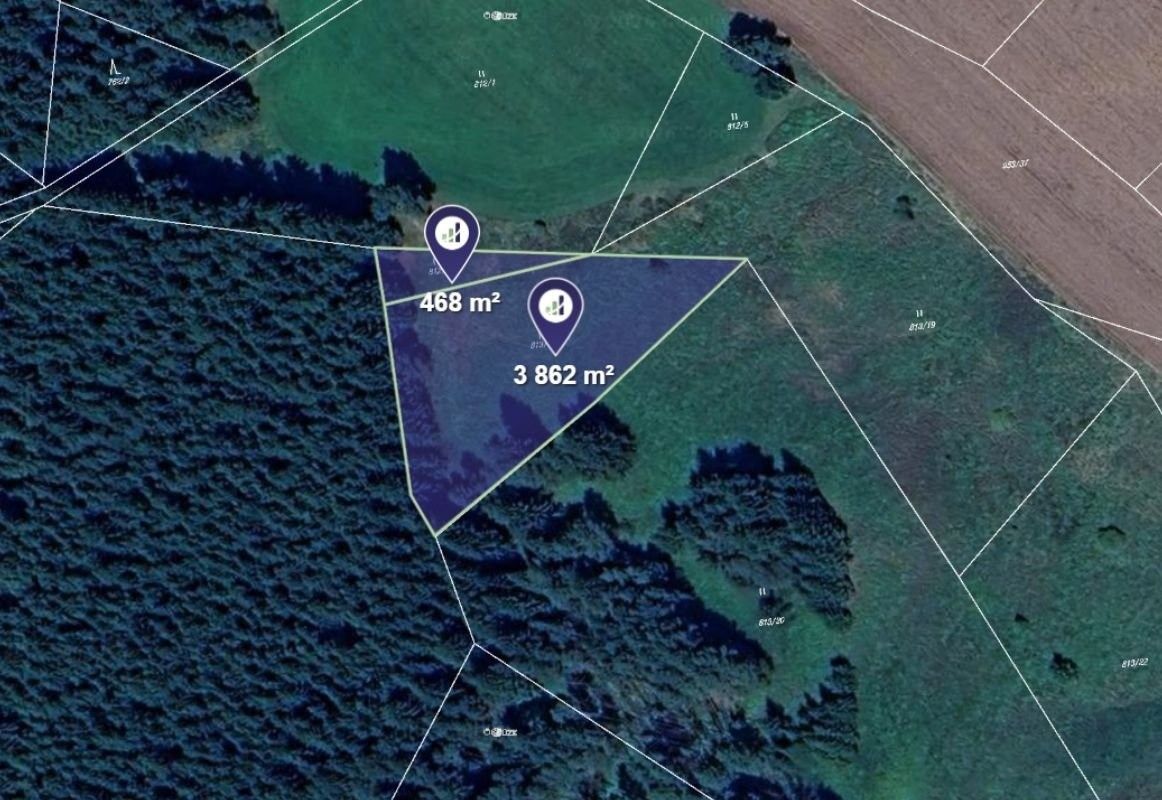 Louka, 4 330 m²