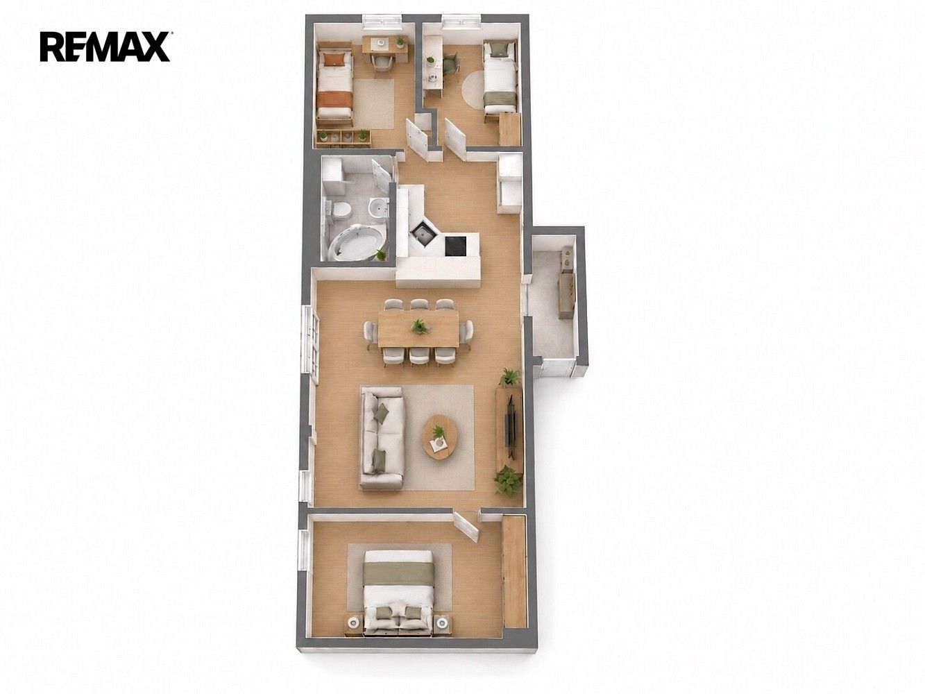 Byt 4+kk · 81 m² · Hořovice, okres Beroun, Středočeský kraj - 3