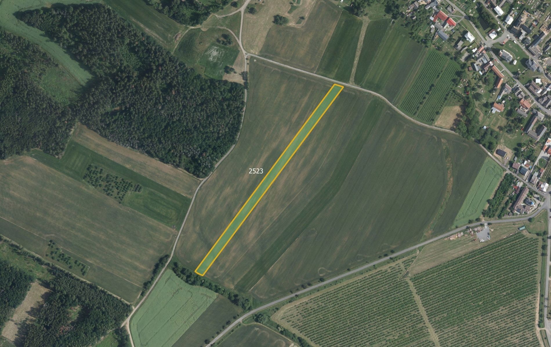 Zemědělské pozemky, Vilémov