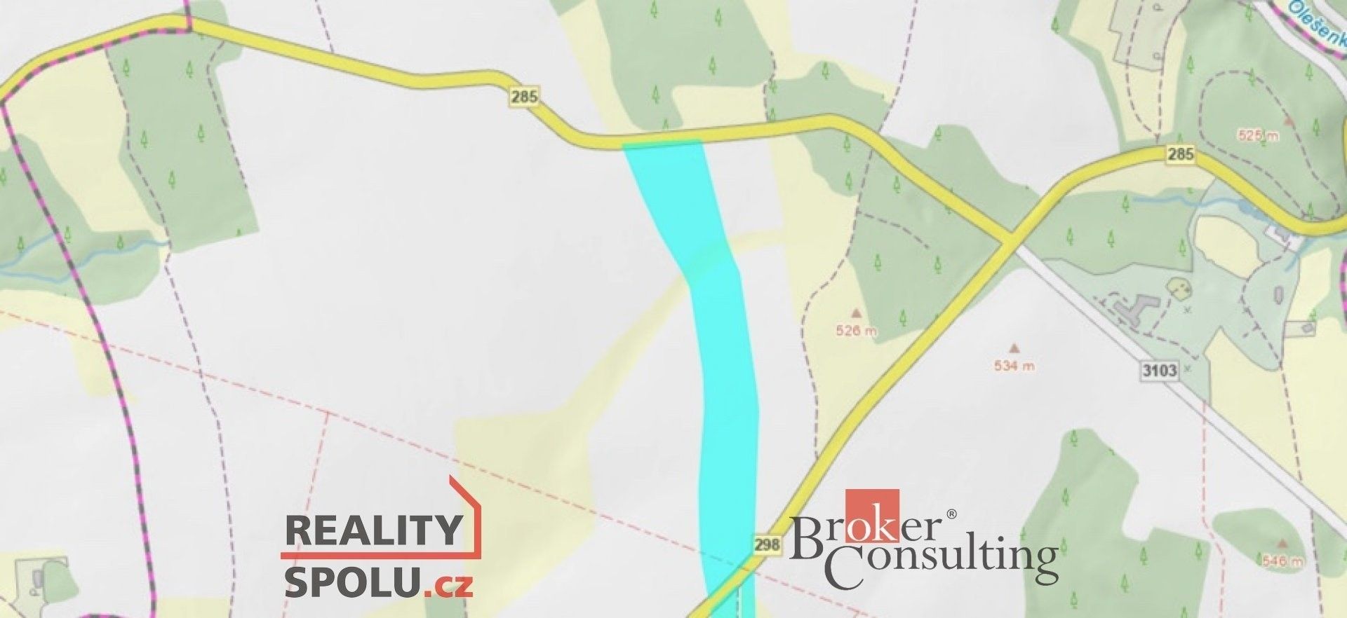 Zemědělské pozemky, Bohdašín, 46 553 m²