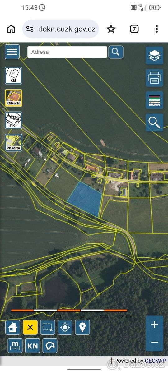 Pozemky pro bydlení, Kamenný Újezd, 373 81