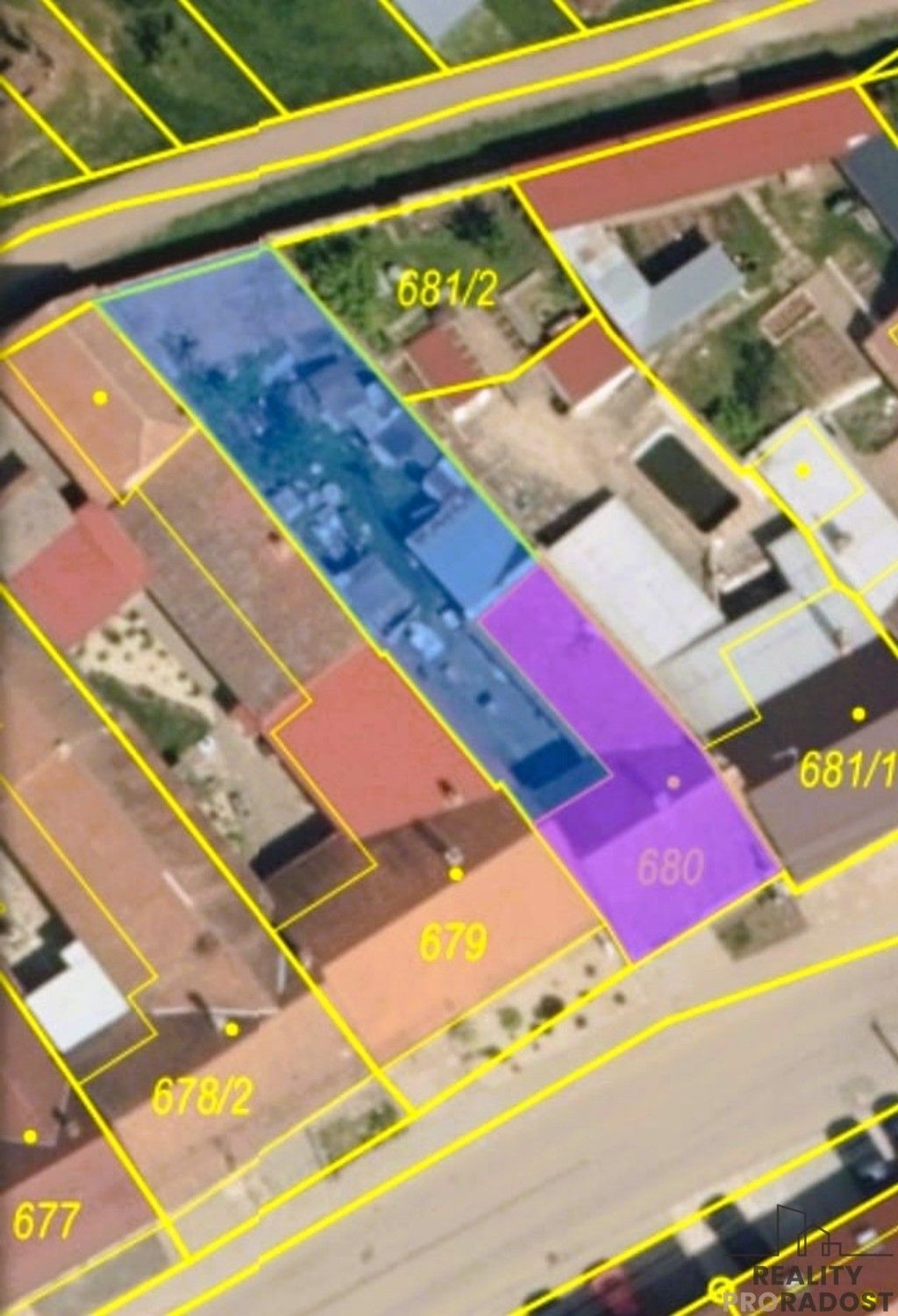 Pozemky pro bydlení, Starý Poddvorov, 308 m² - 2