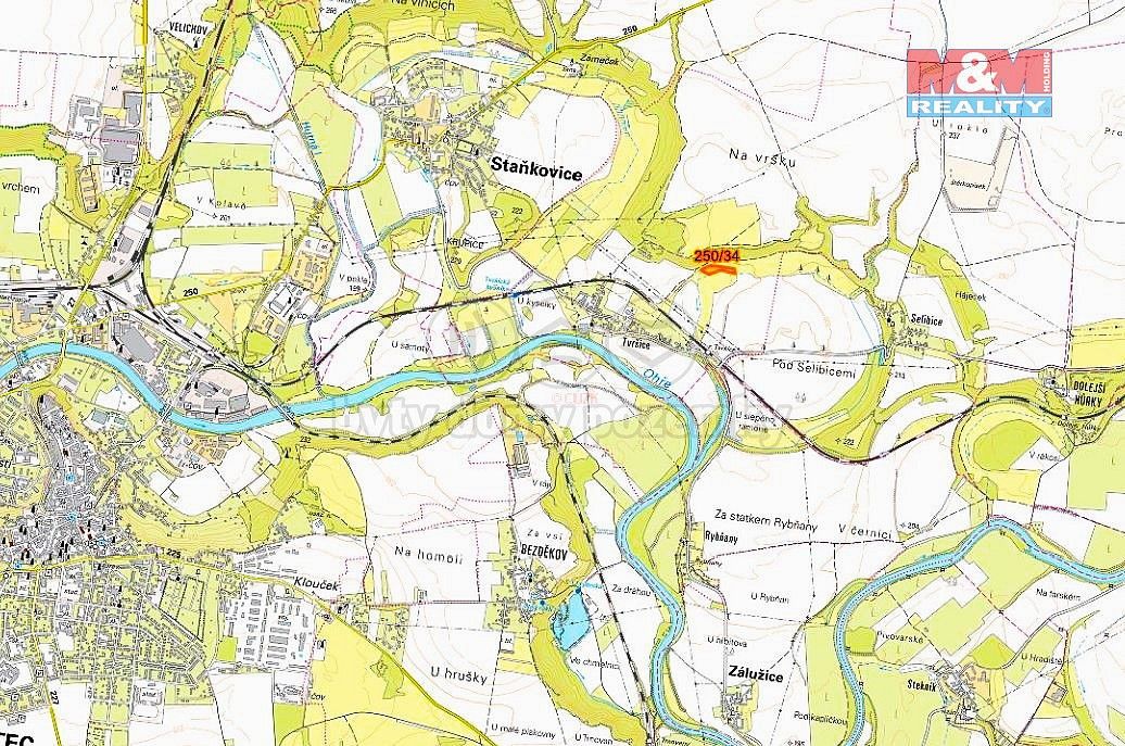Prodej zemědělský pozemek - Staňkovice, okres Louny - 2