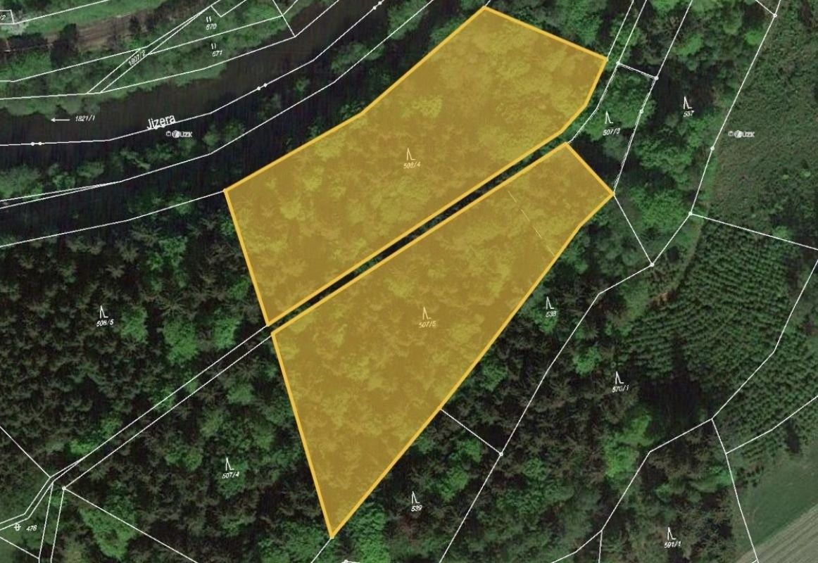 Lesy, Poniklá, 11 614 m²