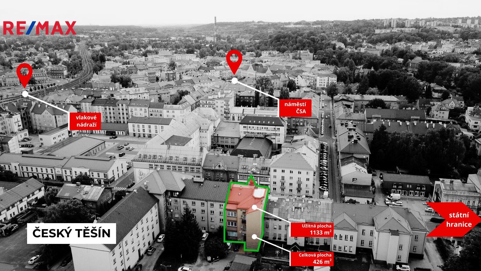 Prodej činžovní dům - Střelniční, Český Těšín, 1 m²