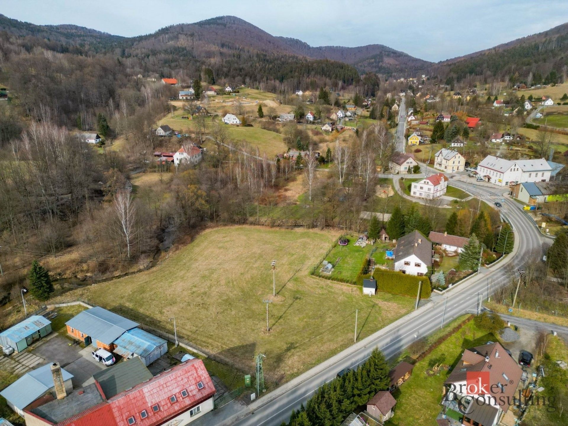Prodej komerční pozemek - Oldřichov v Hájích, 5 682 m² - 2