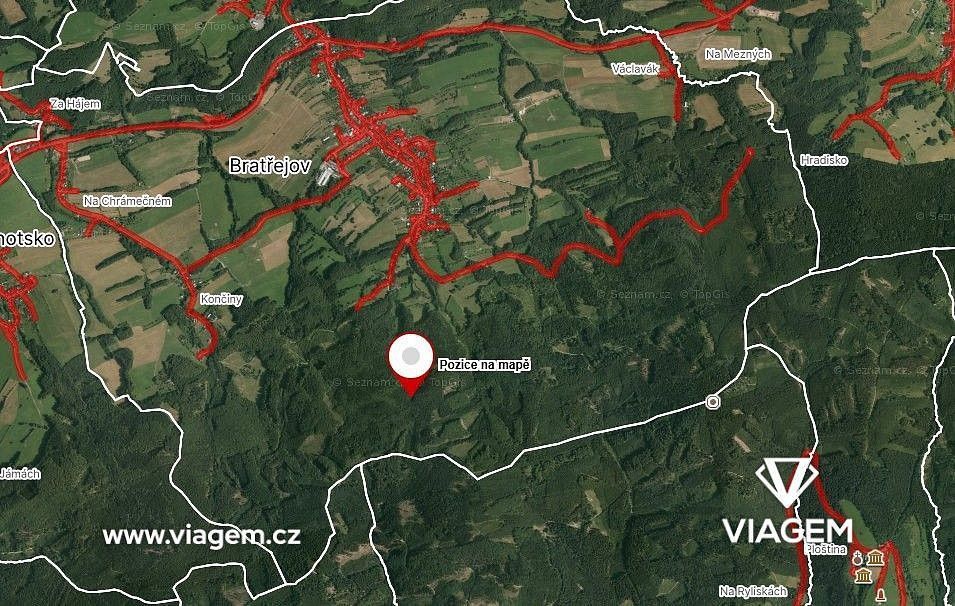 Zemědělské pozemky, Bratřejov, okres Zlín, Zlínský kraj