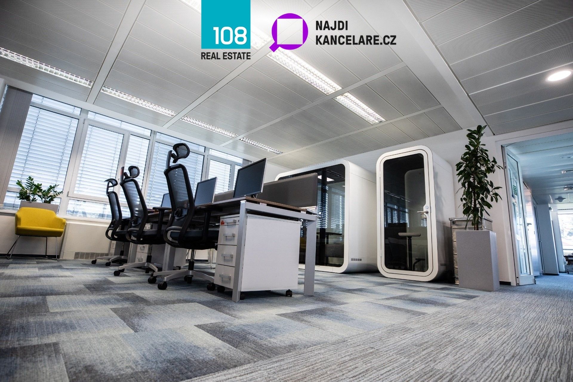 Pronájem kancelář - Evropská, Praha, 408 m²