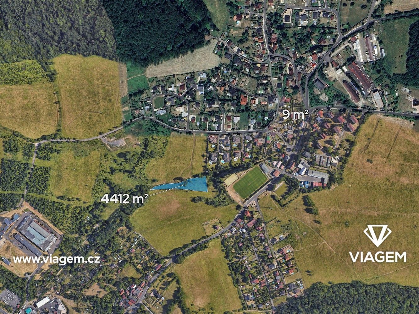 Zemědělské pozemky, Chuderov, okres Ústí nad Labem - 2