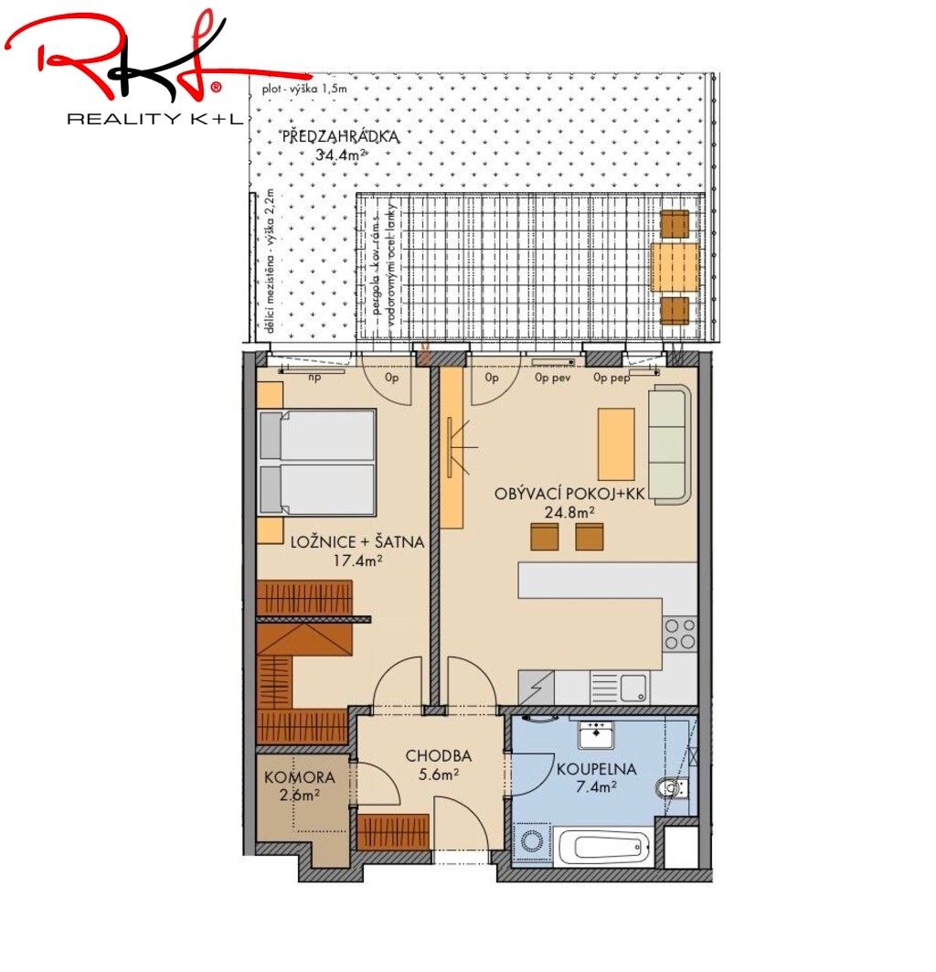 2+kk, Drnovská, Praha Ruzyně, 95 m² - 2