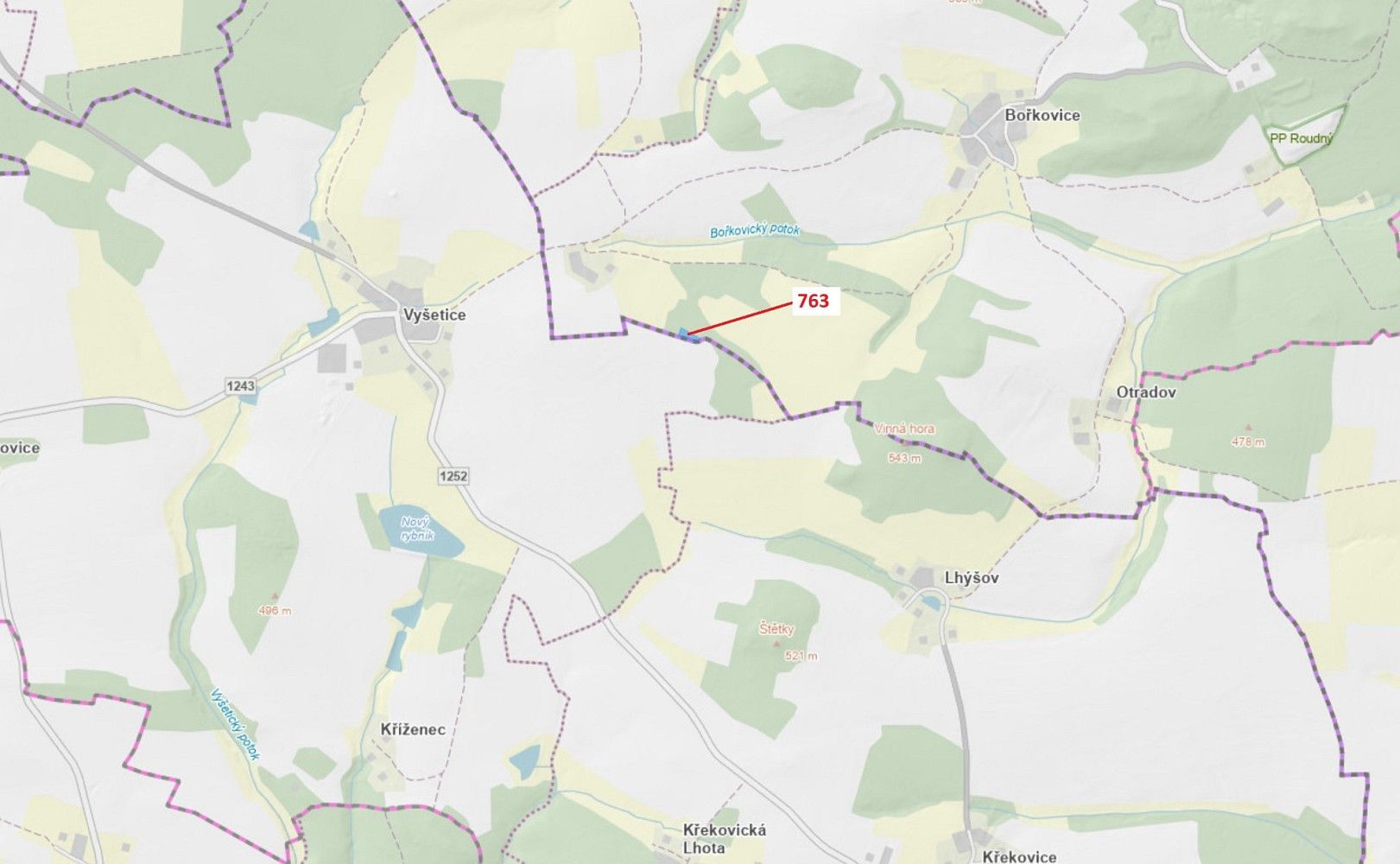 Les, 1 498 m²