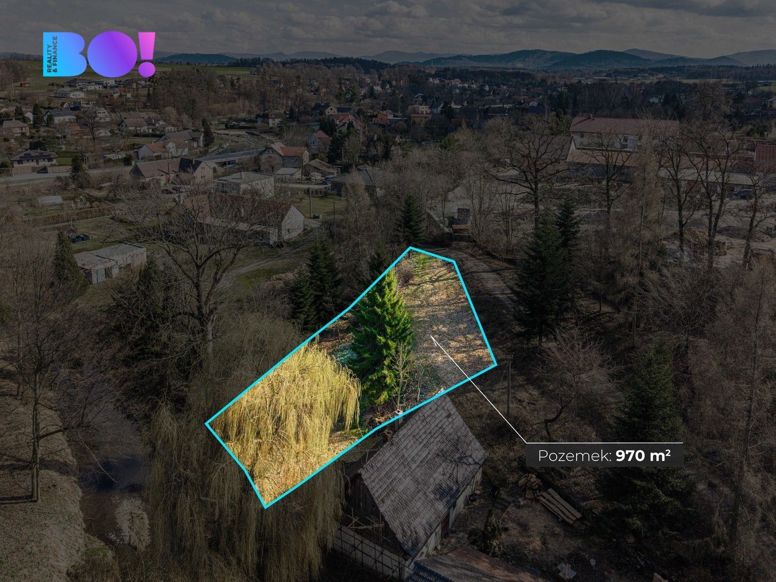 Pozemek pro bydlení · 970 m² · Sedlnice - 3