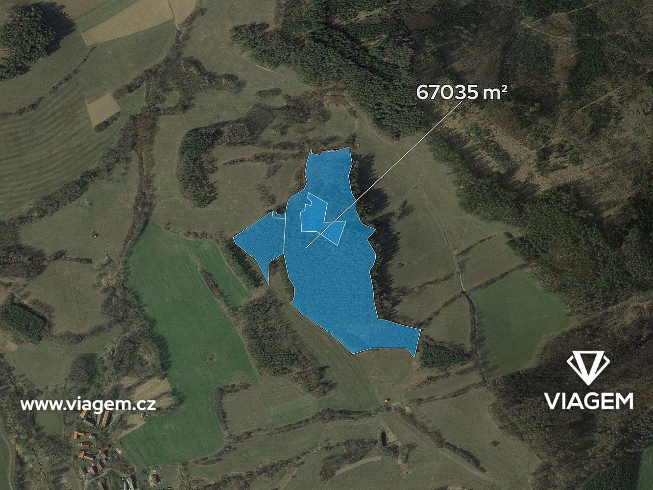 Prodej les - Nechvalice, okres Příbram, Středočeský kraj - 2