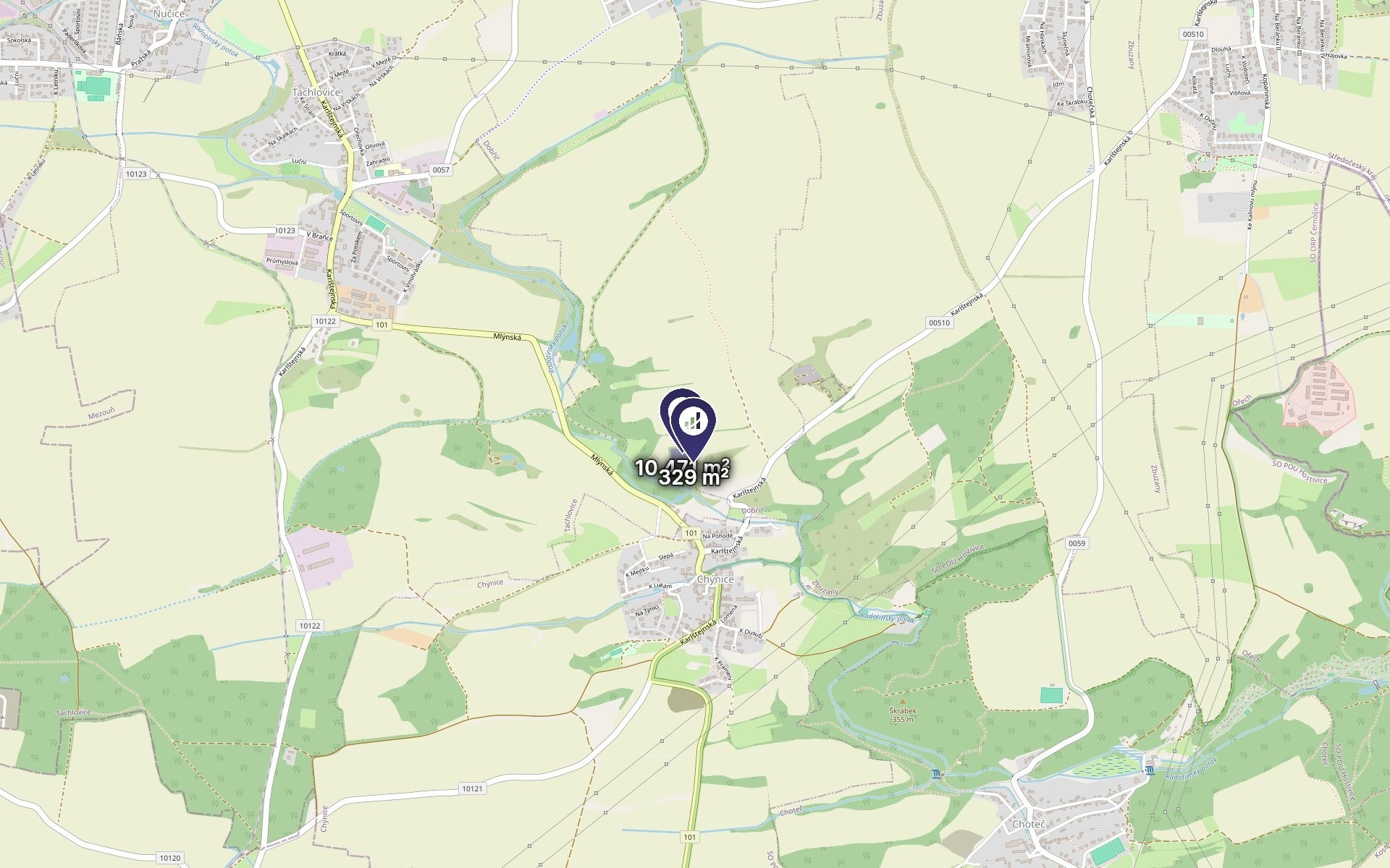 Zemědělský pozemek · 2 430 m² · Dobříč - 3