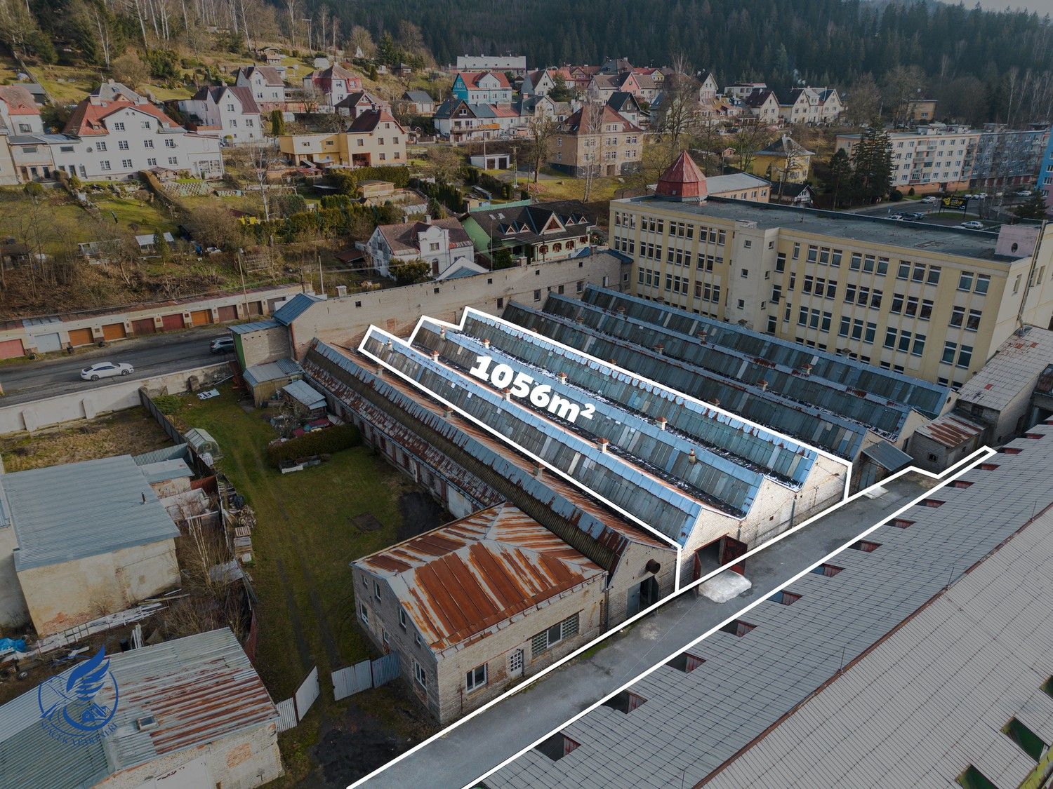 Sklady, Kraslice,Kraslice,Sokolov,Karlovarský kraj, 1 056 m² - 1