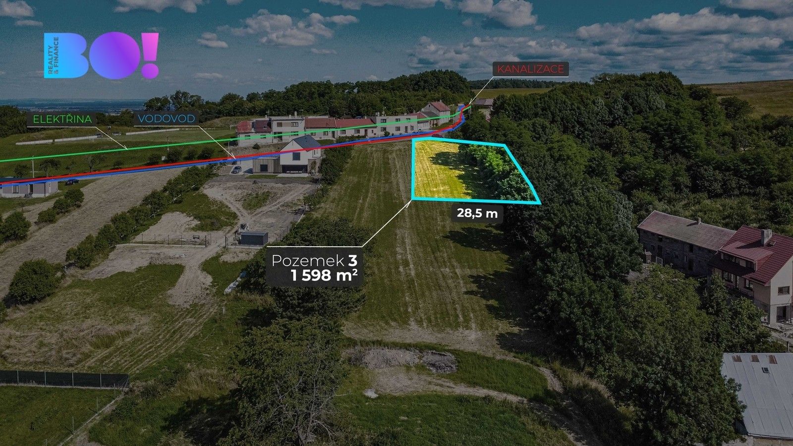 Prodej pozemek pro bydlení - Stará Ves, 1 m²