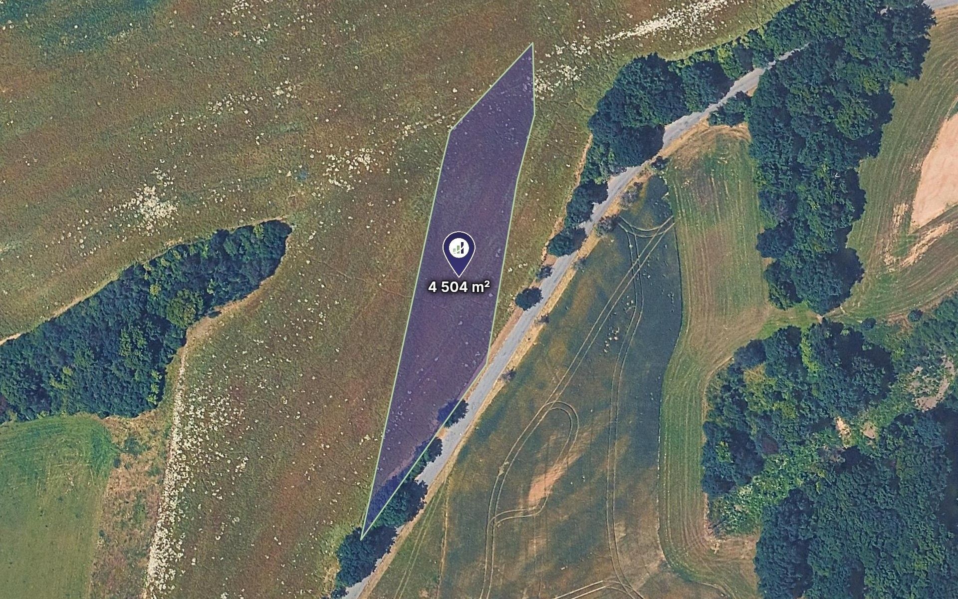 Zemědělský pozemek, 4 504 m²