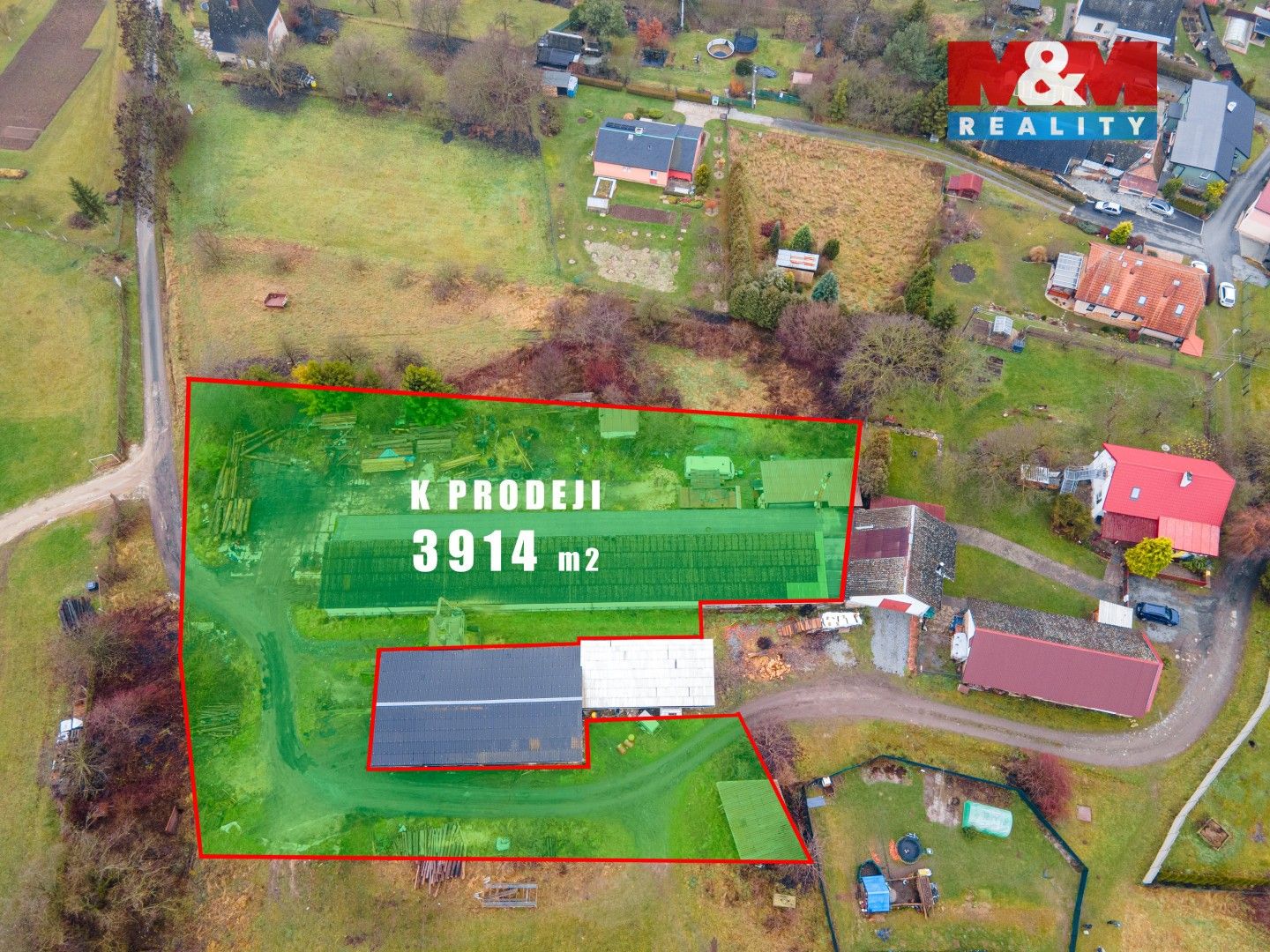 Prodej výrobní prostory - Bratrušov, 1 152 m²