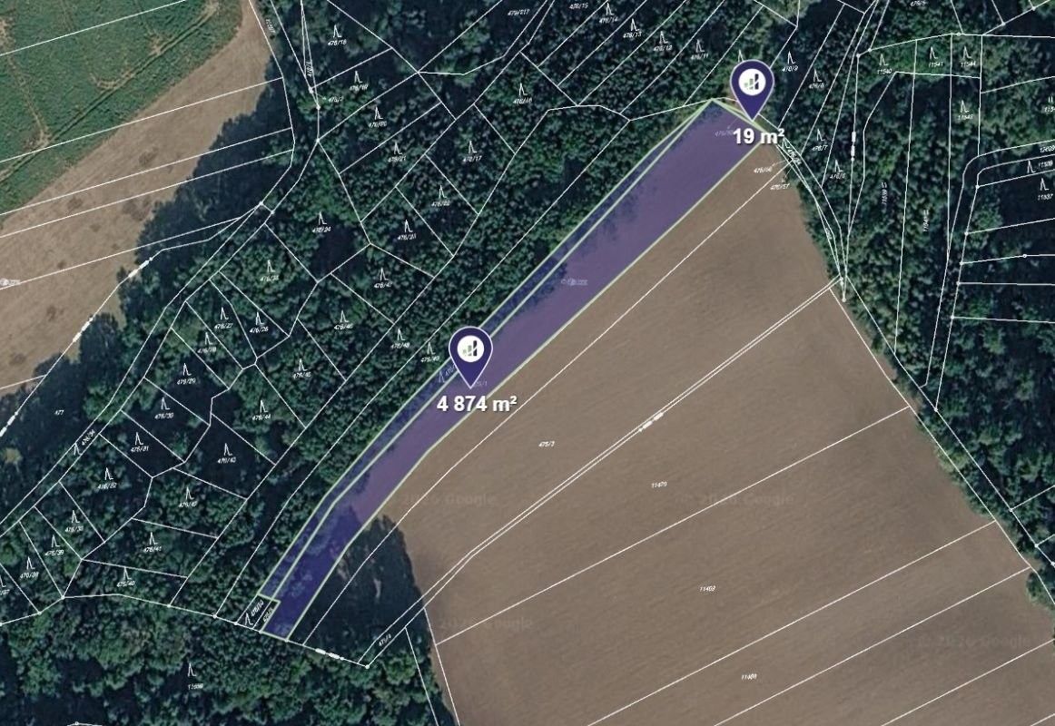 Zemědělské pozemky, Lipová, 4 893 m²