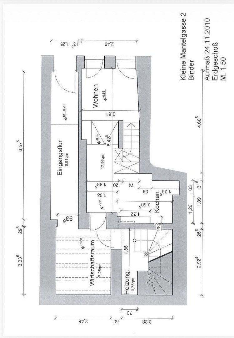 Rodinné domy, Kleine Mantelgasse Heidelberg Altstadt Baden-Württemberg 69117, 144 m² - 2