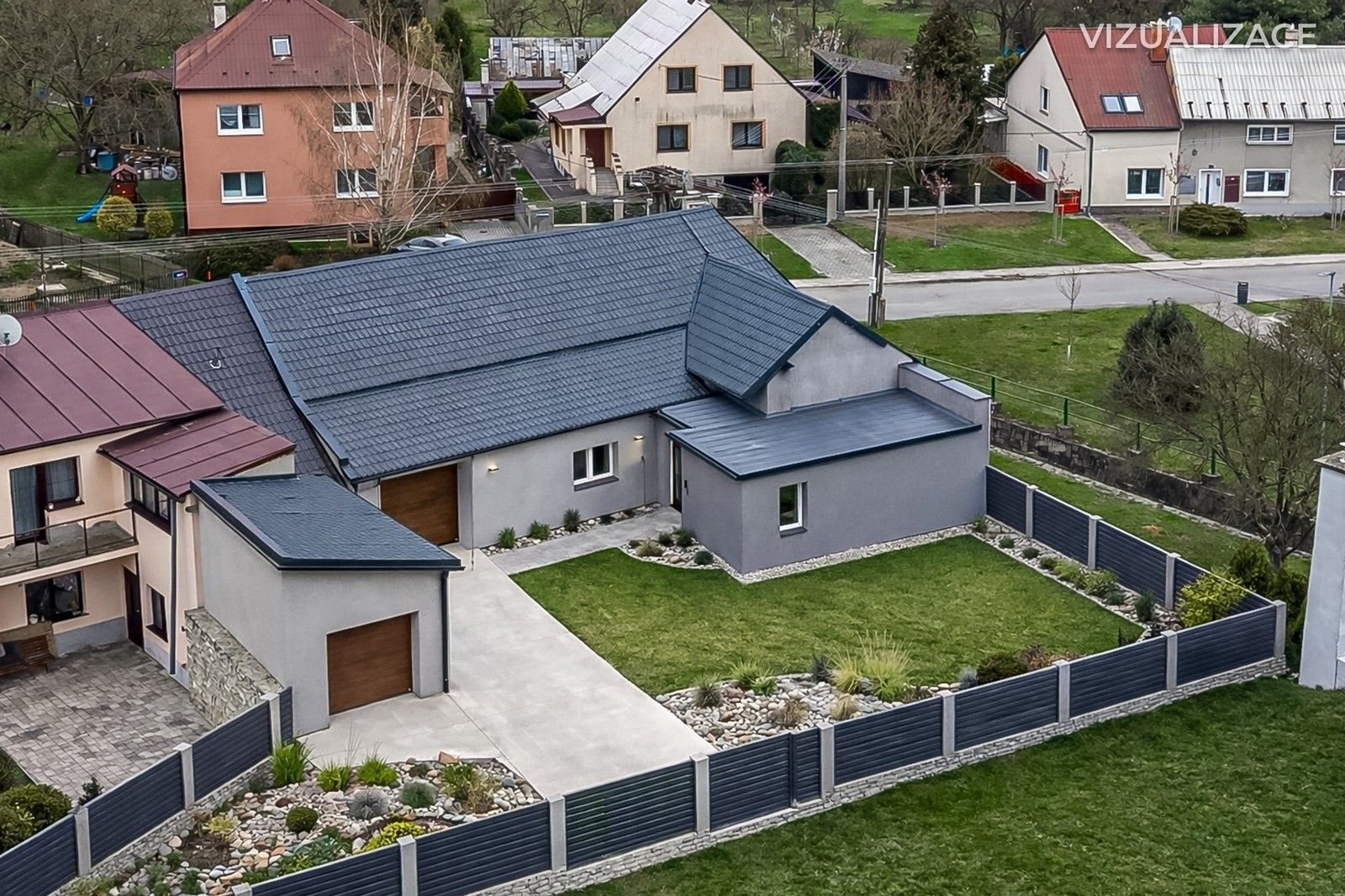 Rodinné domy, Náves, Krčmaň, 200 m² - 2