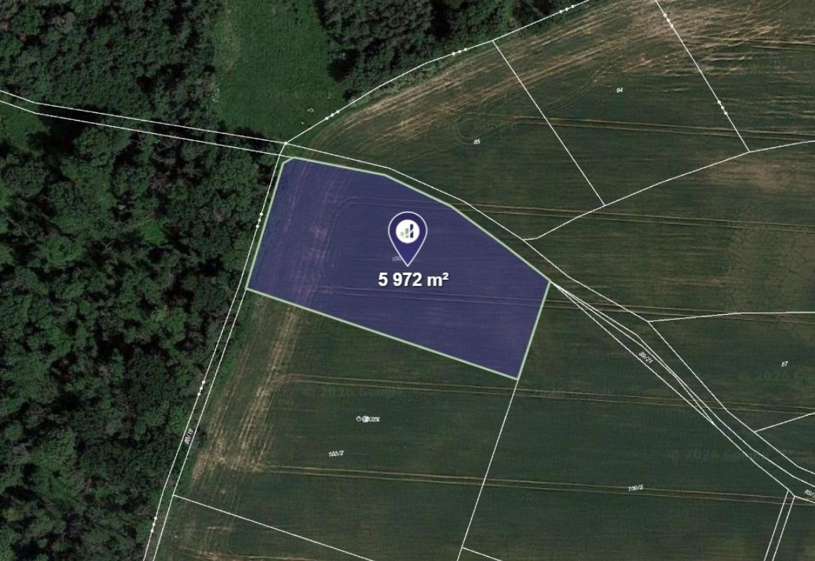 Zemědělský pozemek, Horní Slivno – pohled 2