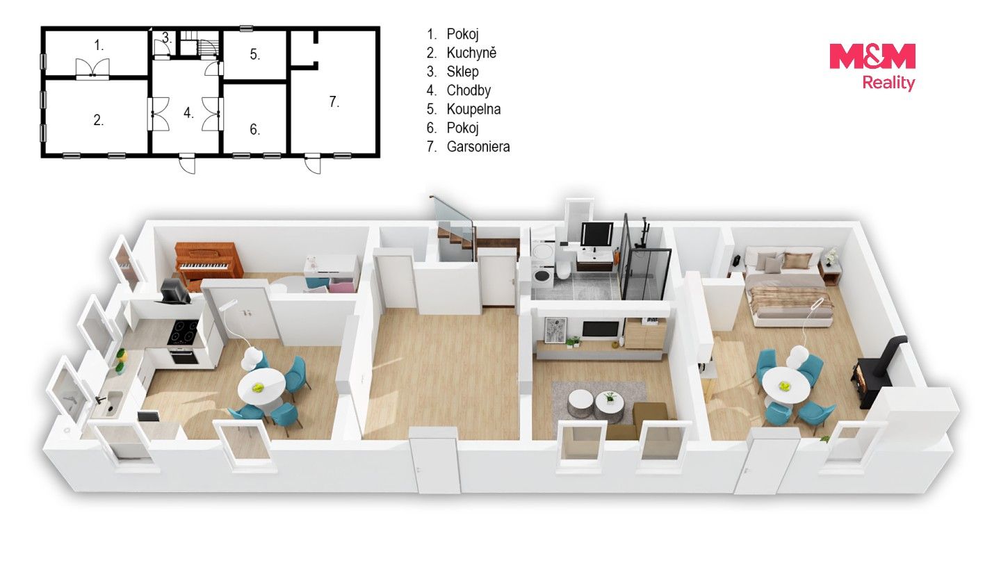 Rodinný dům · 180 m² · Lháň, Radim - 4