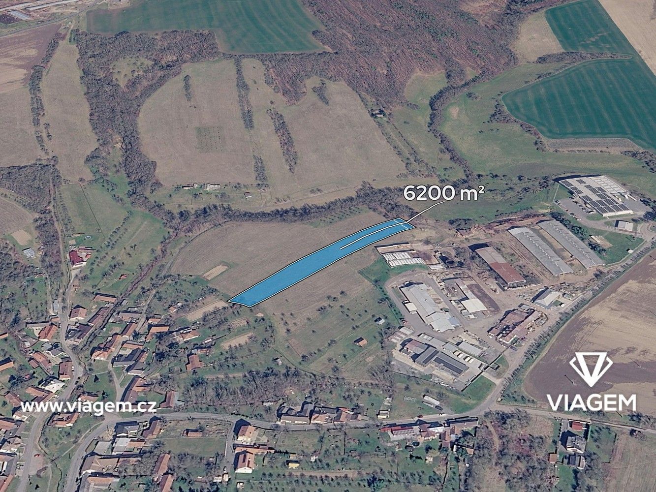 Zemědělské pozemky, Dobrkovice, okres Zlín, Zlínský kraj