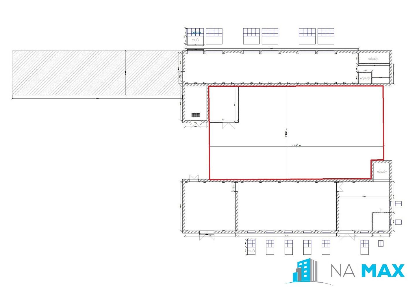 Sklad · 970 m² · Znojmo - Oblekovice - 3