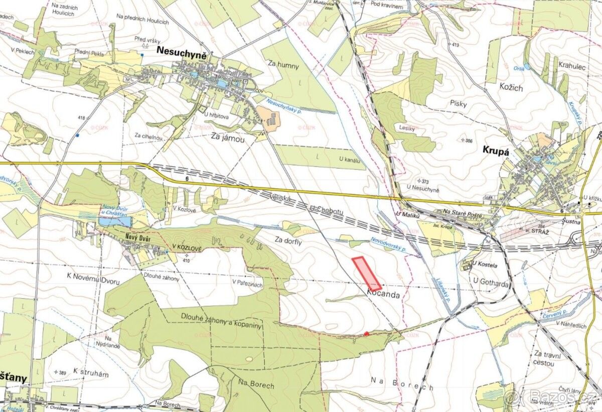 Prodej pozemek pro bydlení - Mutějovice, 270 07